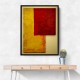 Two Abstract Squares In Rothko Style Wall Art