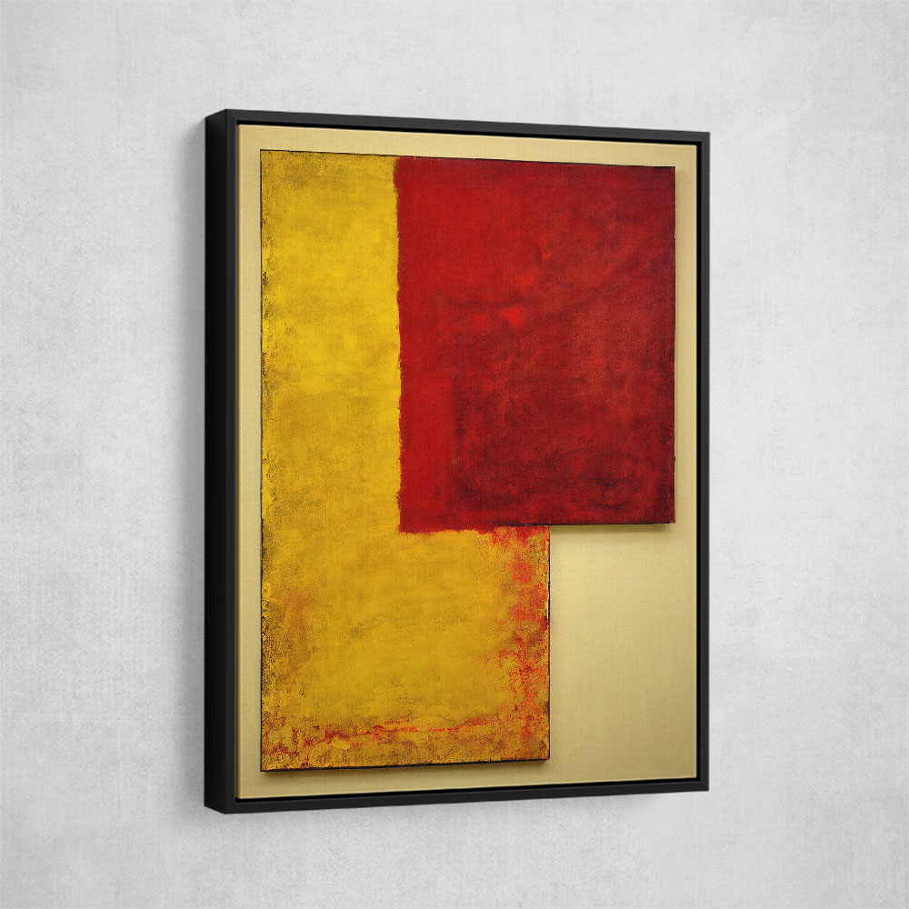 Two Abstract Squares In Rothko Style Wall Art
