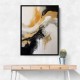 Black Stroke Abstract 2 Wall Art