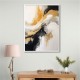 Black Stroke Abstract 2 Wall Art