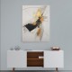 Strokes Black & Gold Abstract Wall Art
