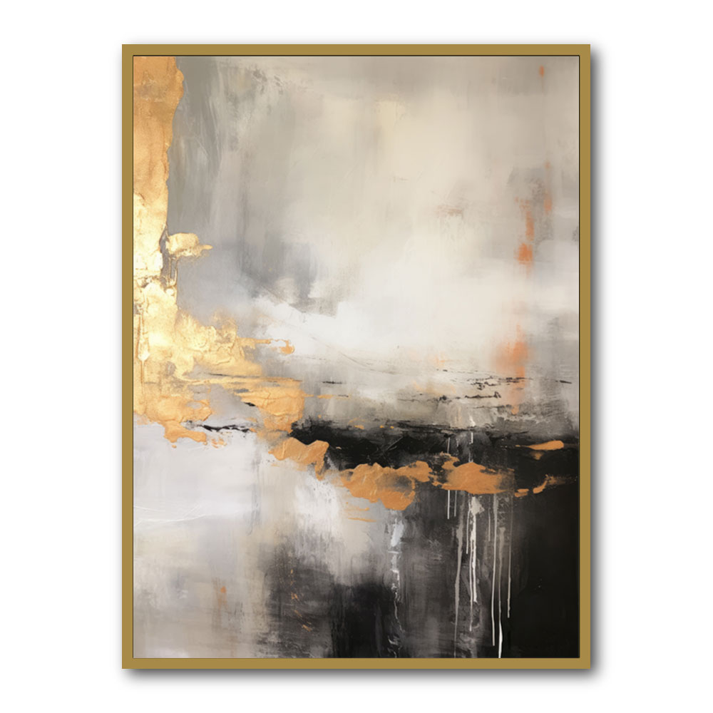 Black Stroke Abstract 4 Wall Art