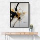 Strokes Black & Gold Abstract 5 Wall Art