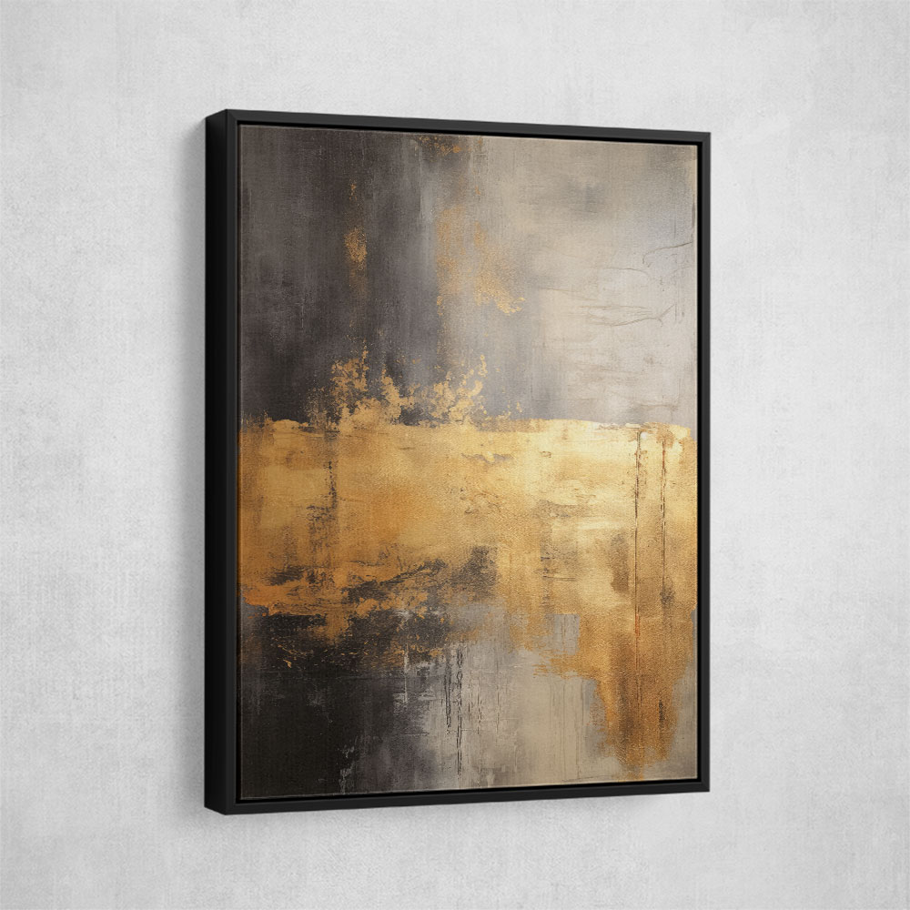 Black Stroke Abstract 5 Wall Art