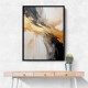 Black Stroke Abstract 6 Wall Art