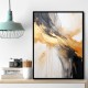 Black Stroke Abstract 6 Wall Art