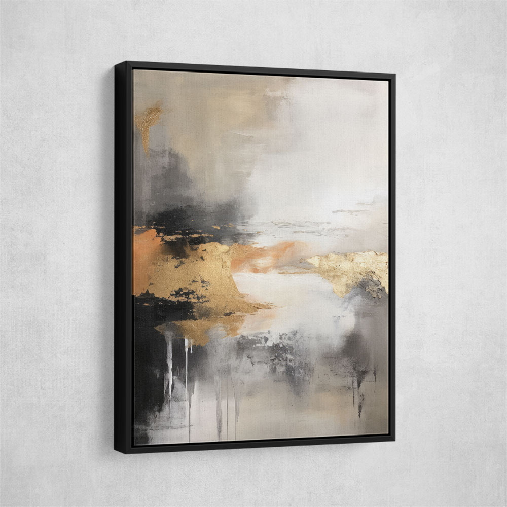 Black Stroke Abstract 10 Wall Art