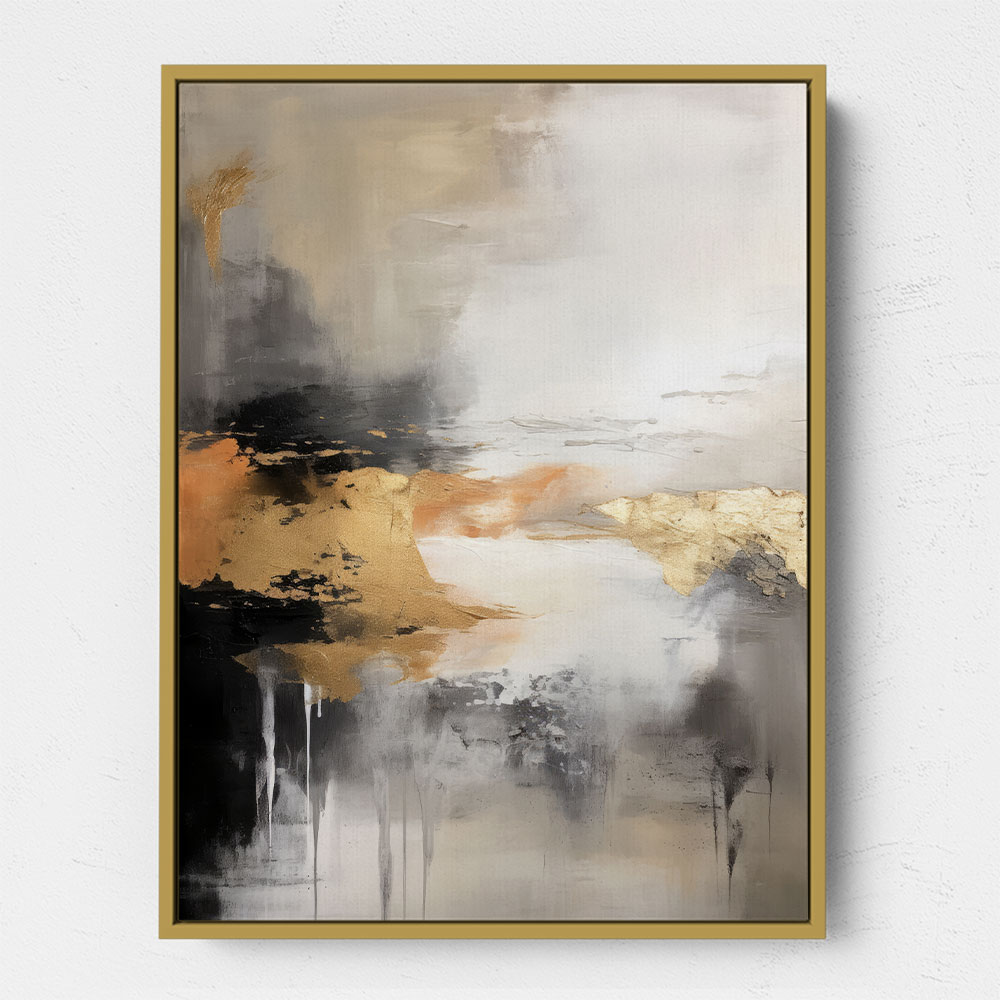 Black Stroke Abstract 10 Wall Art