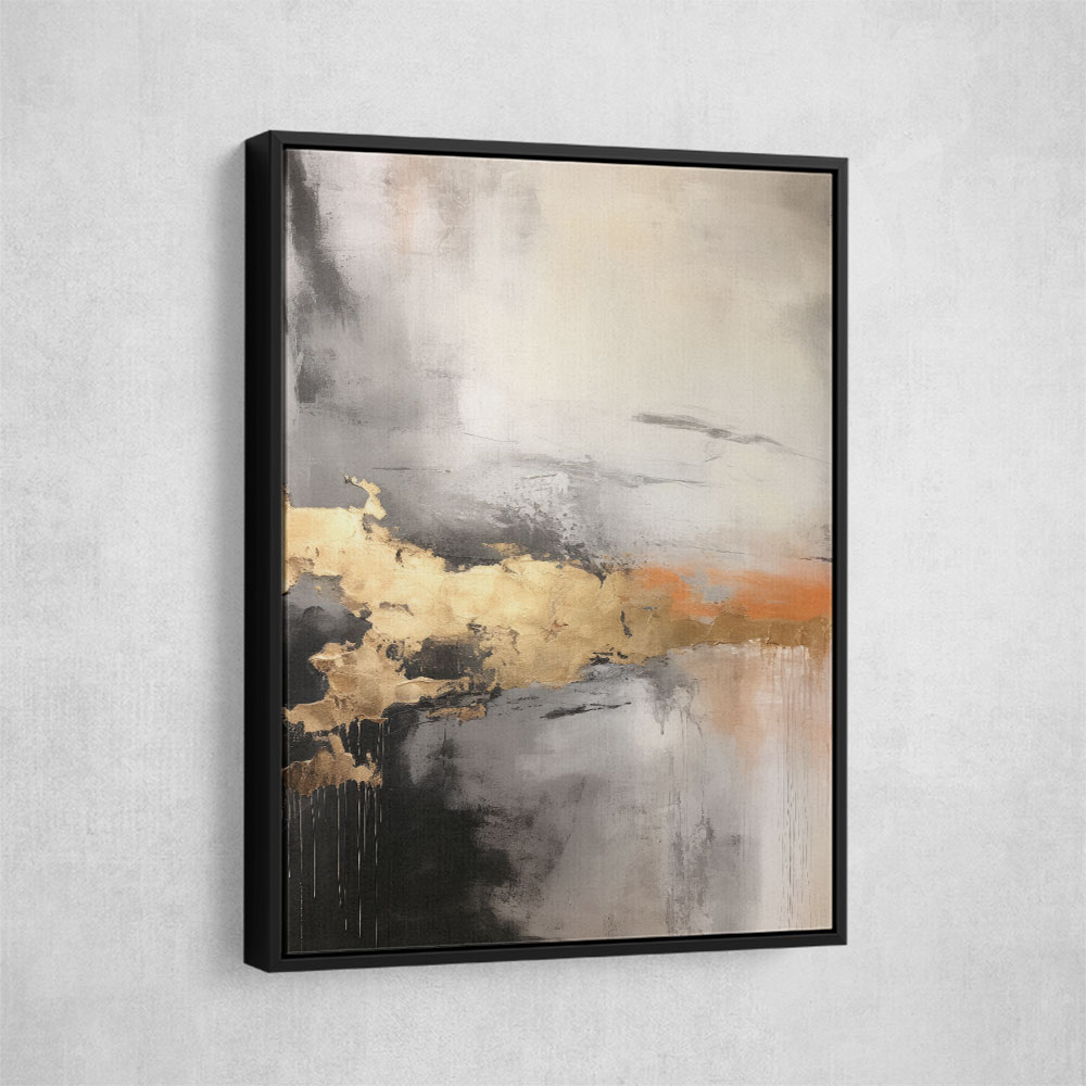 Black Stroke Abstract 11 Wall Art