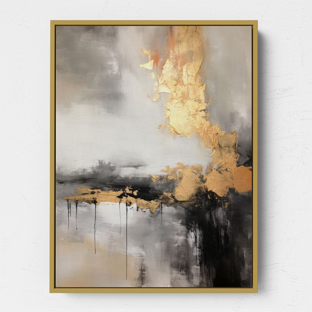 Black Stroke Abstract 12 Wall Art