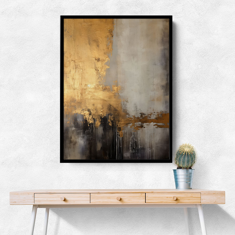 Black Stroke Abstract 14 Wall Art