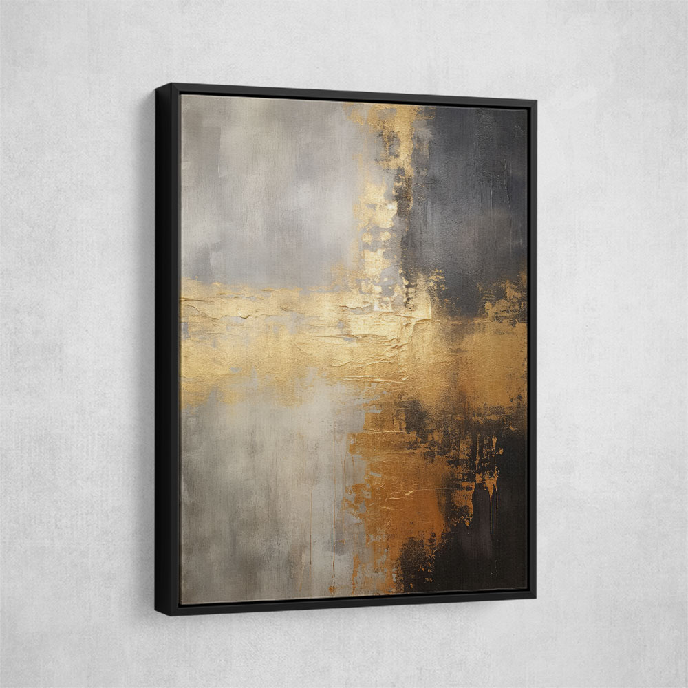 Black Stroke Abstract 15 Wall Art