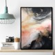 Rose Gold Abstract 6 Wall Art