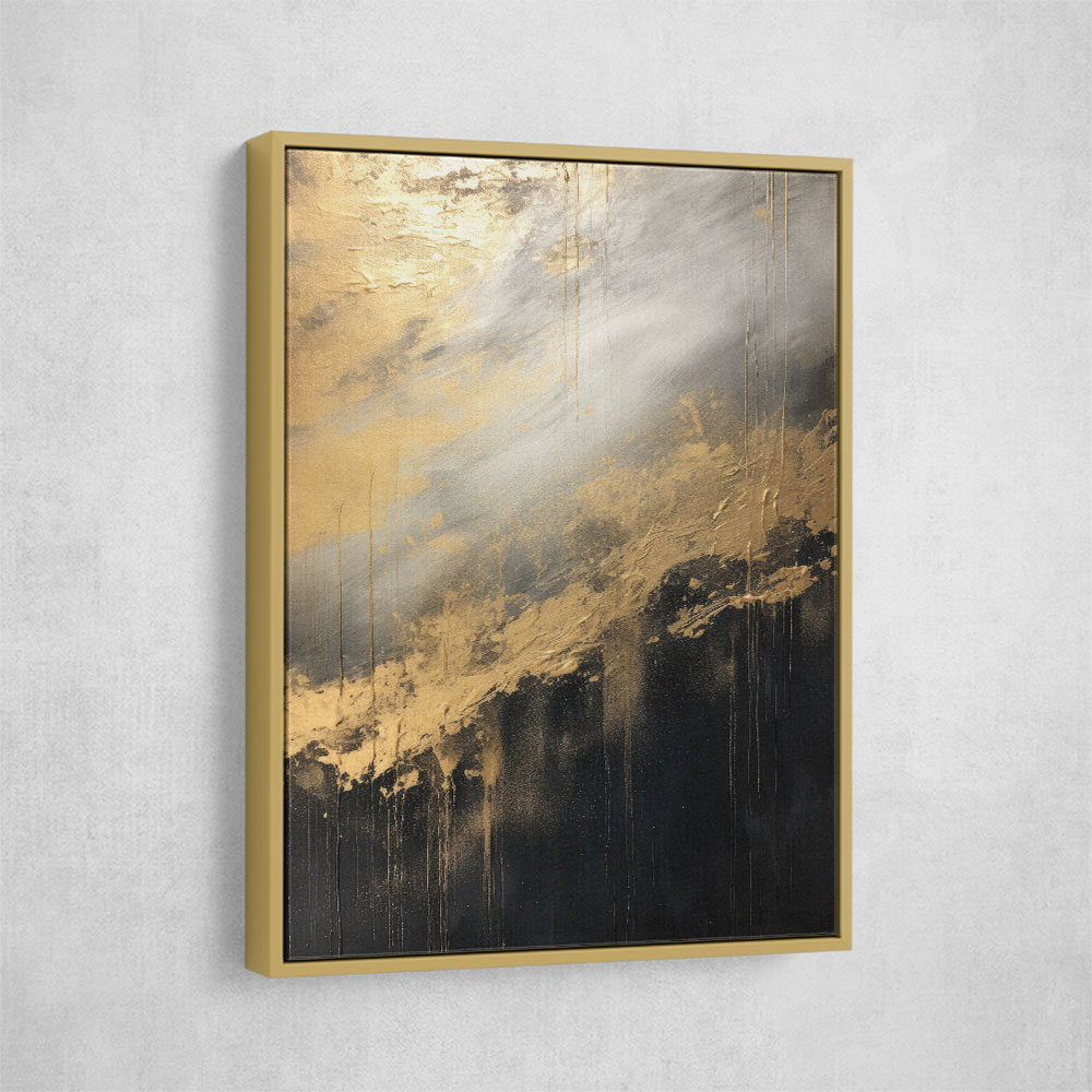 Black Stroke Abstract 20 Wall Art