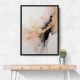 Rose Gold Abstract 4 Wall Art