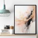 Rose Gold Abstract 4 Wall Art