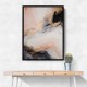 Rose Gold Abstract 3 Wall Art