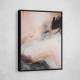 Rose Gold Abstract 3 Wall Art