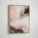 Rose Gold Abstract 3 Wall Art