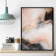Rose Gold Abstract 3 Wall Art