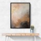 Rose Gold Abstract 2 Wall Art