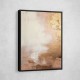 Rose Gold Abstract 1 Wall Art