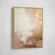 Rose Gold Abstract 1 Wall Art