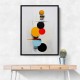 Spheres Abstract Shapes Wall Art