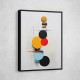 Spheres Abstract Shapes Wall Art