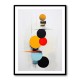 Spheres Abstract Shapes Wall Art