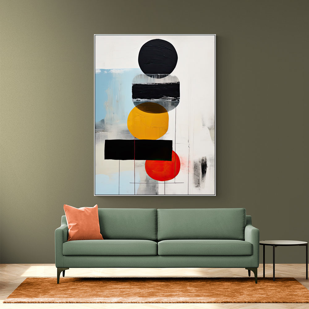 Spheres Abstract Shapes 3 Wall Art
