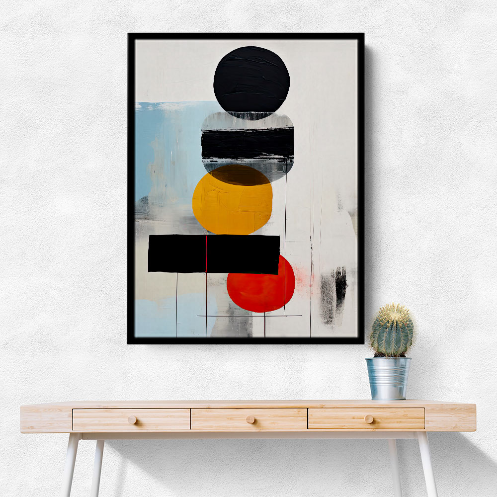Spheres Abstract Shapes 3 Wall Art