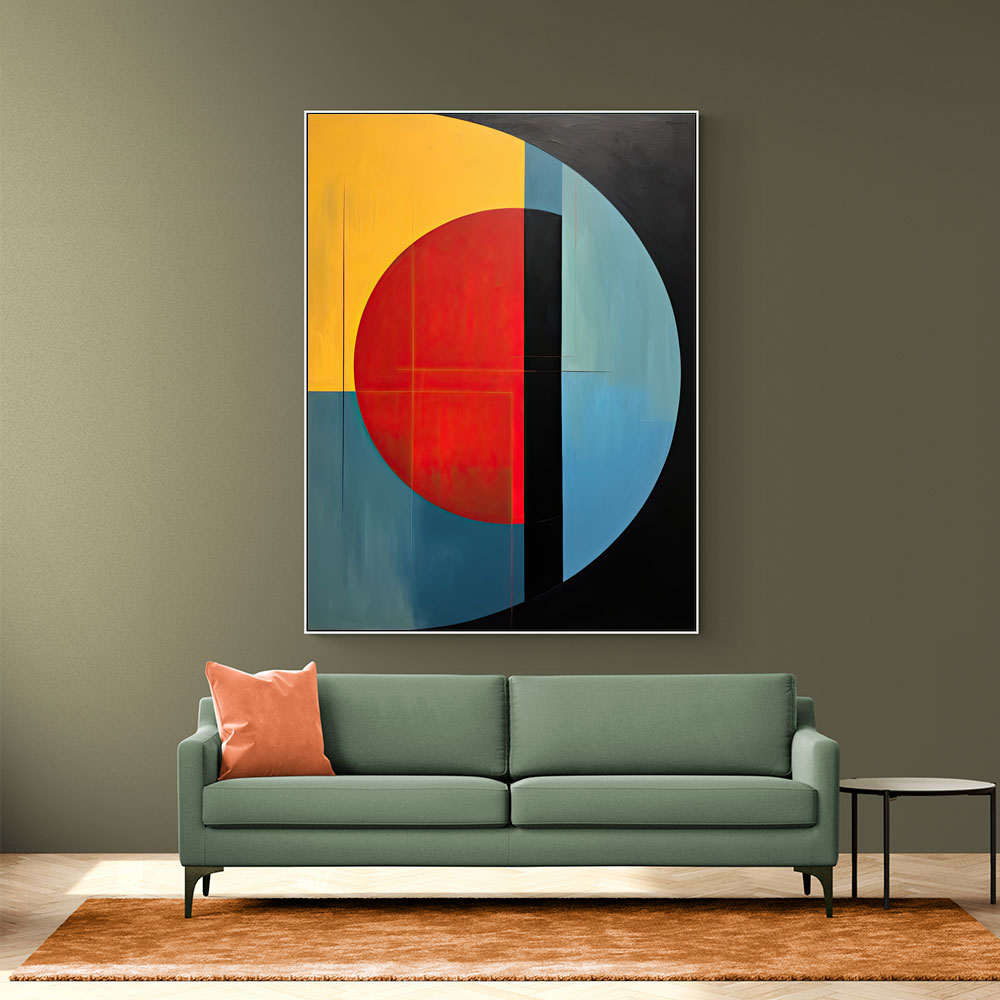 Color Shapes 5 Wall Art