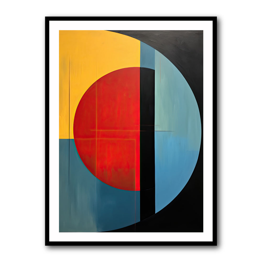 Color Shapes 5 Wall Art