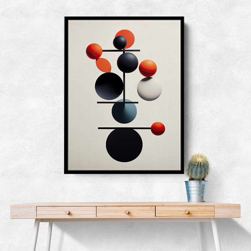 Spheres Abstract Shapes 11 Wall Art