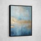 Blue & Gold Abstract 3 Wall Art