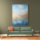 Blue & Gold Abstract 4 Wall Art
