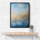 Blue & Gold Abstract 4 Wall Art