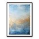 Blue & Gold Abstract 4 Wall Art