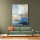 Blue & Gold Abstract 5 Wall Art