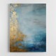 Blue & Gold Abstract 7 Wall Art