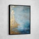 Blue & Gold Abstract 7 Wall Art