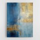 Blue & Gold Abstract 8 Wall Art