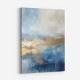 Blue & Gold Abstract 9 Wall Art
