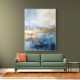 Blue & Gold Abstract 9 Wall Art