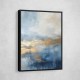 Blue & Gold Abstract 9 Wall Art