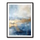 Blue & Gold Abstract 9 Wall Art