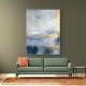 Blue & Gold Abstract 11 Wall Art