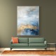 Blue & Gold Abstract 12 Wall Art