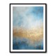 Blue & Gold Abstract 13 Wall Art